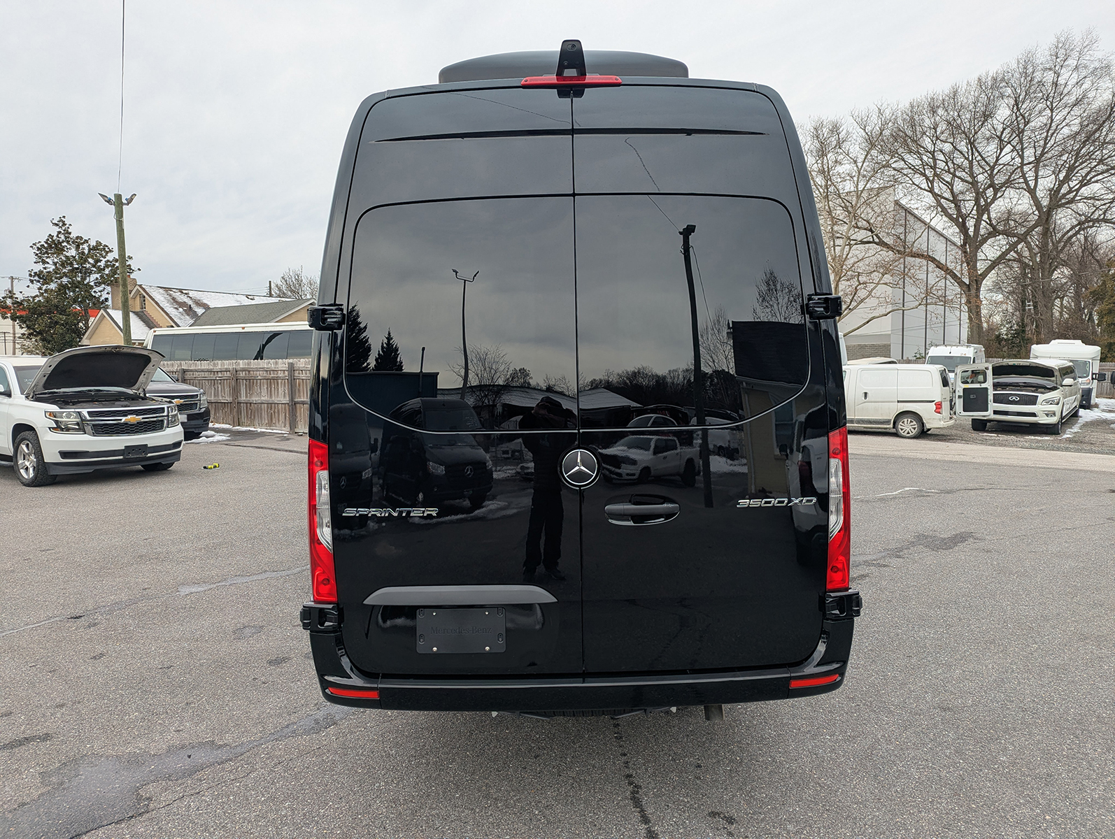 Sprinter Back View 2025 Mercedes Benz Sprinter 3500 – Advantage Remarketing Solutions